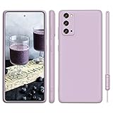ORDA Samsung Galaxy S20 FE Hülle Silikon Case 4G/5G, Hanyhülle Samsung S20 FE Case Dünn mit Microfiber, Kameraschutz und Bildschirmschutz, Kratzfeste Hülle für Samsung Galaxy S20 FE 6.5'' L