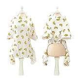 TTCI-RR Hundemantel Süße kleine Hundekleidung Süße Haustier Hund Jumpsuit Pyjama für kleine Hunde Katzen Chihuahua Welpen Jumpsuit Haustier Kleidung (Color : Banana, Size : XL)