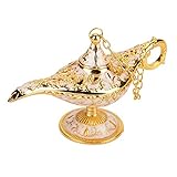 Genie Öllampe Wunderlampe Sammelbare Seltene Wishing Klassische Vintage Aladdin Magic Genie Startseite Teekanne Öl Lampe Dekoration Geschenk für Ihren Freund(#3)