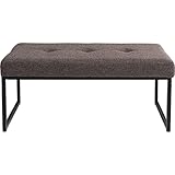 Kare Design Bank Smart Dolce Braun 90x40
