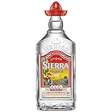 Sierra Tequila Silver - das Original mit Sombrero aus Jalisco in Mexico (1 x 0,7l) - in kupferbrennb