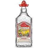 Sierra Tequila Silver - das Original mit Sombrero aus Jalisco in Mexico (1 x 0,7l) - in kupferbrennb