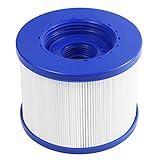 ALLOMN Schwimmbadfilter, 10.5 * 8,2cm Filterelement Filterkassette Schwimmbad Zubehör Lazy Spa Filter Whirlpool Filter für Clever Aqua Spa/Aquaparx/Costway/All Seasons/Goplus/Wido (1 Stck)