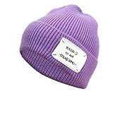 AFFGEQA Unisex Wollmütze Männer und Frauen Flut Winter Hüte Kapuze Baumwollmützen Outdoor Strickmützen Dicke Florhüte Beanie Bommelmütze Wintermü