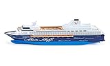 siku 1726, Kreuzfahrtschiff Mein Schiff 1, 1:1400, Metall/Kunststoff, Blau/Weiß, Nicht schwimmfähig