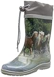 Beck Pferde Gummistiefel, Mehrfarbig (Multicolor 50), 36 EU