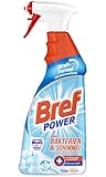 Bref Power gegen Bakterien und Schimmel, 750 ml, Sprühflasche, entfernt 99,99 Prozent der Bakterien und Keime für hygienische Sauberk