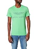 Hackett Mens AMR Logo Tee T-Shirt, 6GTHYPA Green, XL