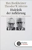 Dialektik der Aufklärung: Philosophische Frag