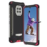 Doogee S86 Pro Outdoor Smartphone Ohne Vertrag, 8GB RAM + 128GB Outdoor Handy, 8500 mAh Akku, Infrarot Stirnthermometer, 6,1' Android 10 Handy, IP68 Wasserdicht, 4G Dual SIM, Face ID, NFC, OTG, R