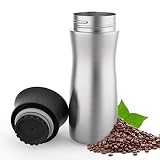 ValueTalks Thermobecher Edelstahl Reisebecher Travel Mug Isolierbecher Autobecher Kaffeebecher Auslaufsicher Doppelwand Isolierung Becher 300ml für Auto Büro Reise Unterweg