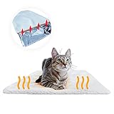 PiuPet® Premium Selbstheizende Decke für Katzen & Hunde, Größe: 60x45cm, Innovative & Umweltfreundliche Wärmematte, Katzendeck