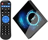 Android 10.0 TV Box, Allwinner H616 Quad-Core 2GB RAM 16GB ROM Mali-G31 MP2 GPU 6K 3D BT5.0 2.4/5.0GHz Dual WiFi Ethernet DLNA HDMI Smart TV Box