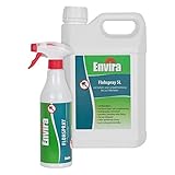 Envira Floh-Spray - Anti-Floh-Mittel Mit Langzeitwirkung - Geruchlos & Auf Wasserbasis - 500 ml + 5 L