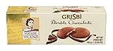 Matilde Vicenzi Grisbi Double Chocolate – Italienische Kekse mit samtiger Cremefüllung, Mürbeteigkekse nach italienischer Backtradition, 14er Pack Mürbeteiggebäck(14 x 150 g)