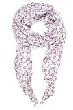 collezione alessandro Italienischer Schal Jolin mit kleinen Blumen 200cm x 80