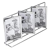 Tomantery Bilderrahmen, 360 Grad drehbarer Vintage Retro Kleiner und exquisiter Bilderrahmen für Werbegeschenk