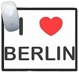 I Love Berlin - Kunststoff-Mausp