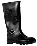 Fagum Stomil Herren Gummistiefel Wasserdicht - rutschfeste & Ölbeständige PVC Arbeitsschuhe Gr. 40