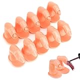 MWOOT 10 Stück Modellier und Übungsfinger für künstliche Fingernägel Tips, Fake Fingers Model for Manicure Nail Art Training