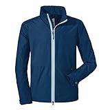 Schöffel Herren Jacket Pittsburgh3 bequeme Herren Jacke mit Sicherheitstasche, wetterfeste Übergangsjacke mit integrierter Packtasche, dress blues, 52