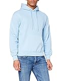Fruit of the Loom Herren Kapuzenpullover, Blau (Sky), S