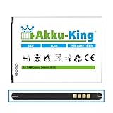 Akku-King Akku kompatibel mit Samsung EB-B500BE, EB-B500BU - Li-Ion 2100mAh - für Galaxy S4 Mini GT-i9192, GT-i9195, GT-i9198