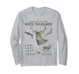 Rehbock Anatomie mit Weißschwanz Hirsch Jäger Jagd Design Lang