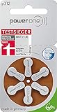 30 Stück (5 Blister) Varta Powerone Typ 312 Hörgerätebatterie Zinc Air P312 PR41 ZL3 mit 2 Stück LUXTOR® Reinigungstücher für Hörgeräte und Otoplastiken …