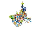 VTech Marble Rush - Ultimate Set XL100 E – Interaktive Murmelbahn mit spannenden Bahnelementen, verschiedenen Aufbaumöglichkeiten und Motor- sowie Lichteffekten – Für Kinder von 4-12 J