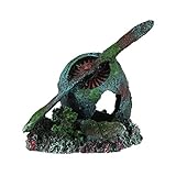 Aqua Della Aquarium-Dekoration Flugzeug