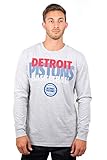 UNK NBA Herren T-Shirt Supreme Long Sleeve Pullover Tee Shirt Grau, Herren, T-Shirt Supreme Long Sleeve Pullover Tee Shirt, Gray, grau, XX-Larg