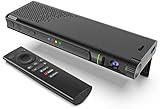 Smart Video Calling on Your TV Android TV Box mit Webcam Sichere Videoanrufe Geräte Google zertifizierte TV-Webcam, Integrierter Google Assistant/ Google Duo/ Z