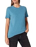 Superdry Damen Vintage Logo EMB Tee T-Shirt, Pottery Blue Marl, XS