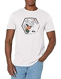 Quiksilver Herren T-Shirt mit Kunst-Grafik-Logo, kurzärmelig - - XX-Larg
