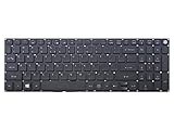 ZGQA-GQA Laptop-Tastatur Neue US Black English Laptop-Tastatur (ohne Rahmen) Ersatz für Acer Aspire E17 E5-774G E5-774G-596Q E5-774G-582T