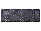 ZGQA-GQA Laptop-Tastatur Neue US Black English Laptop-Tastatur (ohne Rahmen) Ersatz für Acer Aspire E17 E5-774G E5-774G-596Q E5-774G-582T