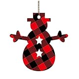 FEIZAO Anhänger Weihnachtsdeko Holz 3D Weihnachtsanhänger Basteln Weihnachtsschmuck Christbaumanhänger DIY Anhängerweihnachtsdeko Holzverzierungen Hängende Charms Geschenkanhänger Aufhäng