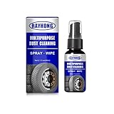 Rostflecken Entferner Spray 60ml Rostlöser Rostumwandler Auto Intensive Reinigung, Stoppt Korrosion, Für Alle Säurebeständigen Ob