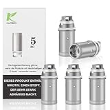 Kupbox Verdampferkopf, EC Coil 0.5 Ohm (Packung von 5) für Kupbox E Zigarette 80W , ohne Nik
