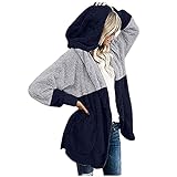 XTBFOOJ braune sweatjacke hoodies für damen oversize fleece trainingsjacke jacke damen sweatjacke damen hoodie vintage klamotten new p
