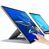 UPERFECT Portable Monitor Touchscreen, 15.6 Zoll Tragbarer Display 1920 x 1080 Full HD 2000:1 USB C Externer Mobiler Bildschirm mit Integrierter Stand & HDMI für Laptop Xbox Switch PS5