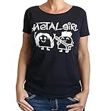 MeTALgiRL Damen Shirt - Heavy Metal Fashion & Rock Merch - Metal Dream Team MG2, Größe:XL