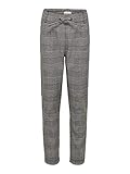 ONLY Girl Hose Karierte 128Medium Grey Melang