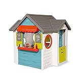 Smoby 810403 – Chef Haus - Multifunktionshaus für Kinder für drinnen und draußen, Restaurant, Spielhaus und Kaufmannsladen für Jungen und Mädchen ab 2 J