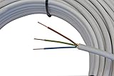 25m Ring Installationskabel 3-adrig, Mantelleitung NYM-J 3x1,5mm² nach DIN VDE 0250-204