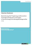 Berechnung der Vergütung, insbesondere Vermögenswirksame Leistungen (Unterweisung Verwaltungsfachangestellte / -r)