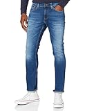 Tommy Jeans Herren Scanton Slim Wmbs Jeans, Wilson Mid Blue Stretch, W33 / L32