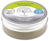 3-fach Schutz, GREENDOOR Deo Creme Micro-Silber vegan, extra strong, null Schweißgeruch, Deodorant ohne Aluminium | Alkohol, natürlich ohne Tierversuche, dermatologisch bewährt, Naturkosmetik 50