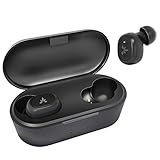 Avantree TW115 Mini True Wireless-In-Ear Kopfhörer für Kleine Ohren, Sport Bluetooth 5.0-Ohrhörer mit Geräuschisolierung und Mikrofon, Sichere Passform, mit kabelloser L